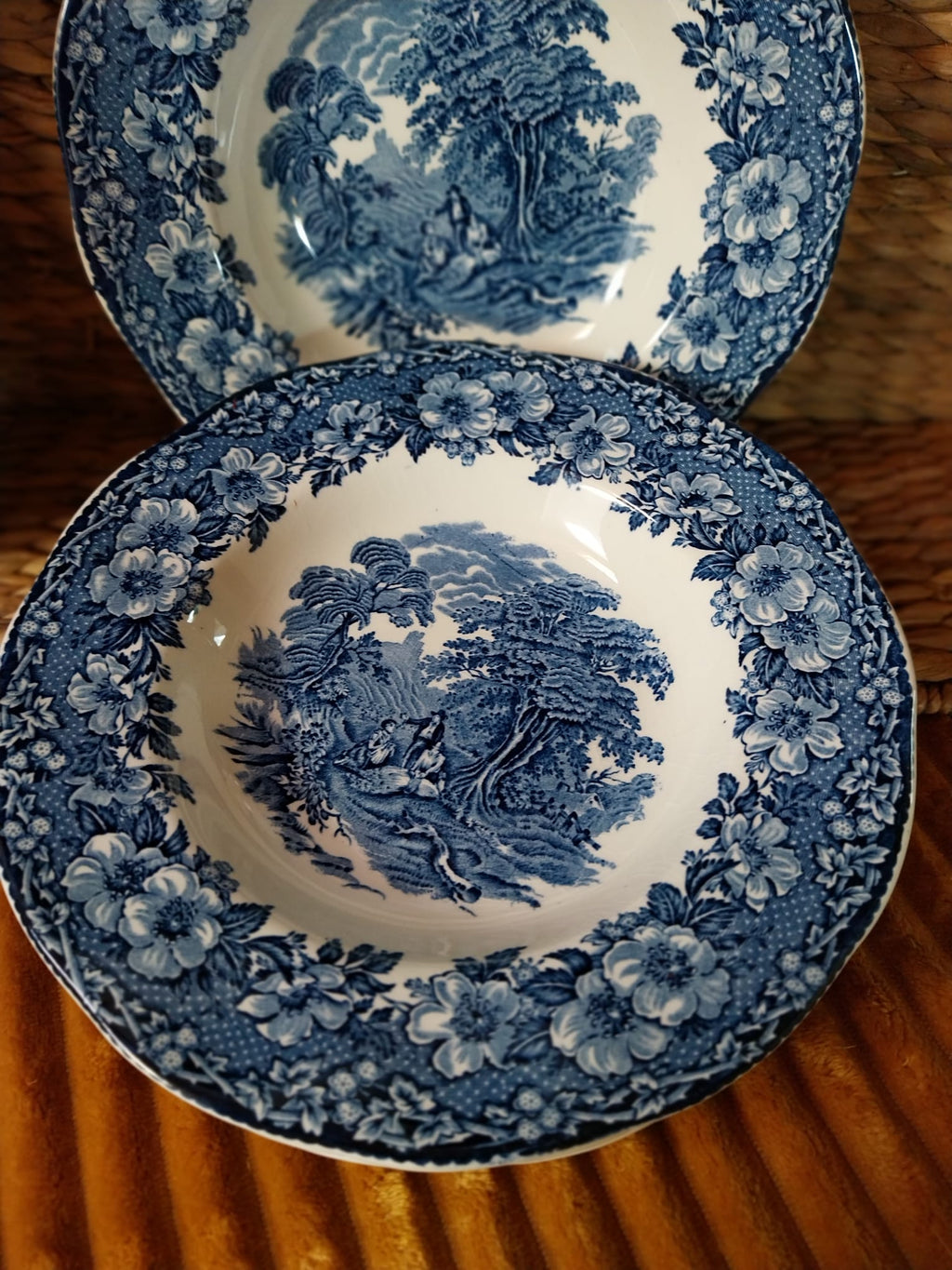 Assiette creuse anglaise Woodland – Enoch Wedgwood