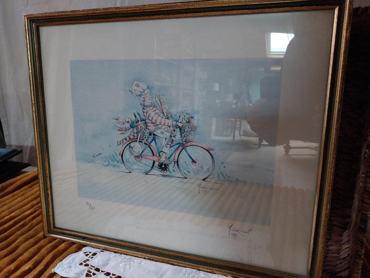 Estampe vintage Winter-Kemp 1991 – édition numérotée 91/500