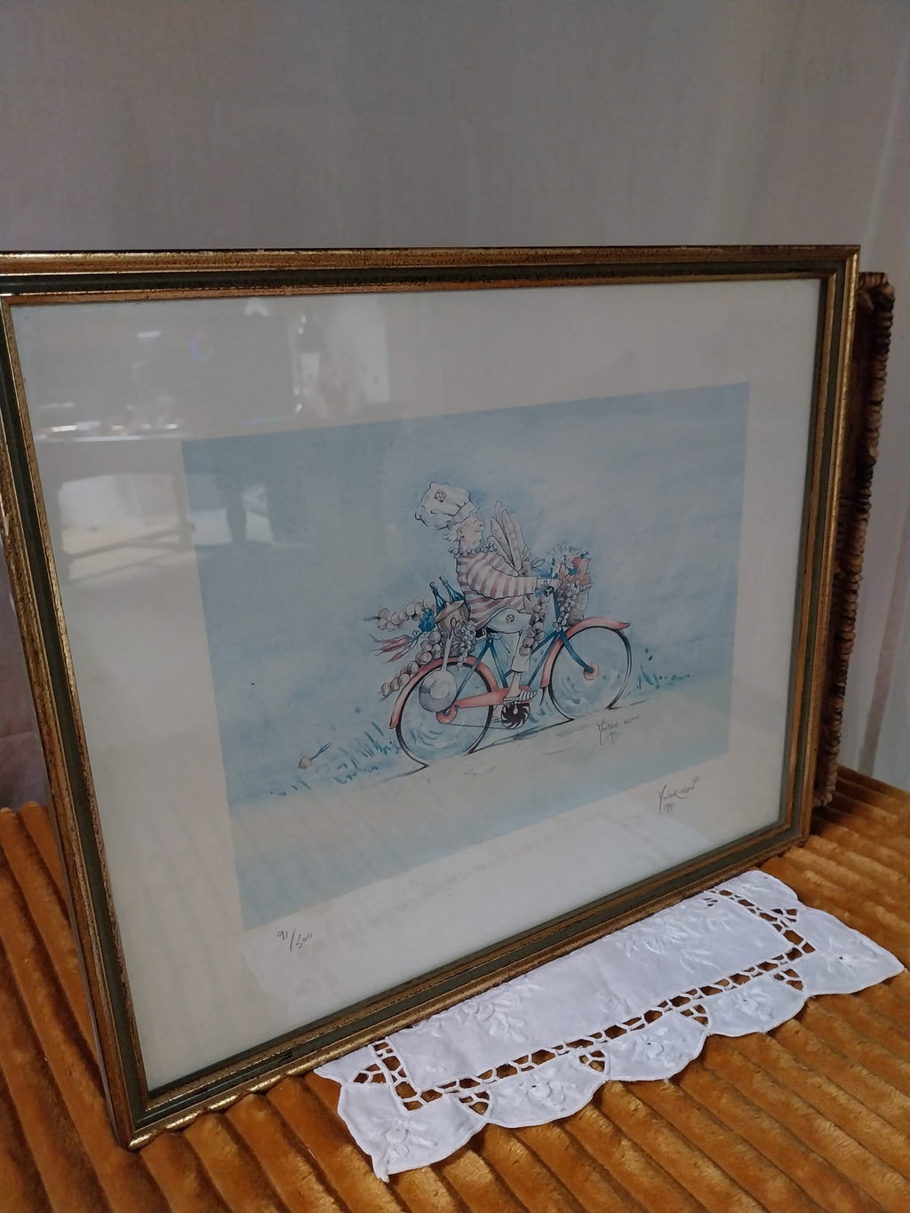 Estampe vintage Winter-Kemp 1991 – édition numérotée 91/500